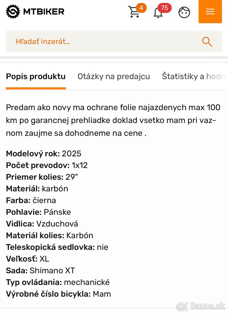 Scott scale 940 karbon - 18