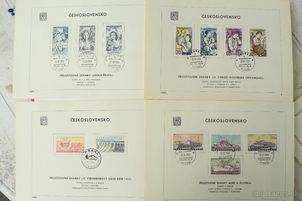 Známky 14 albumov - 18