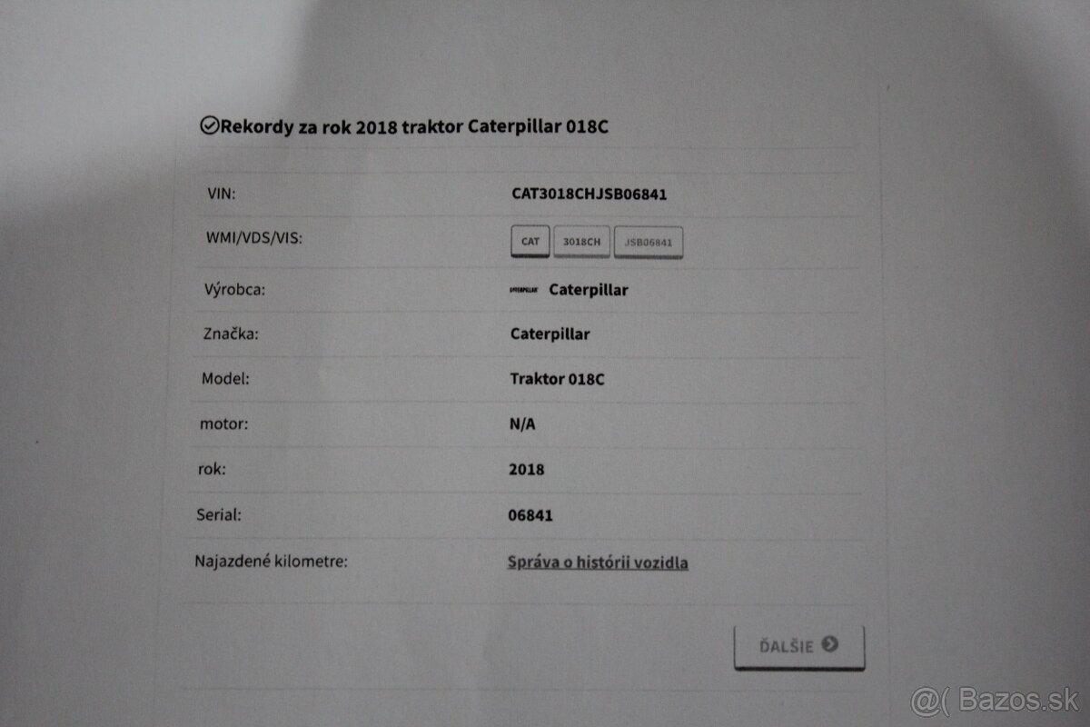 minibager CAT 301.8c 1,8t - 18