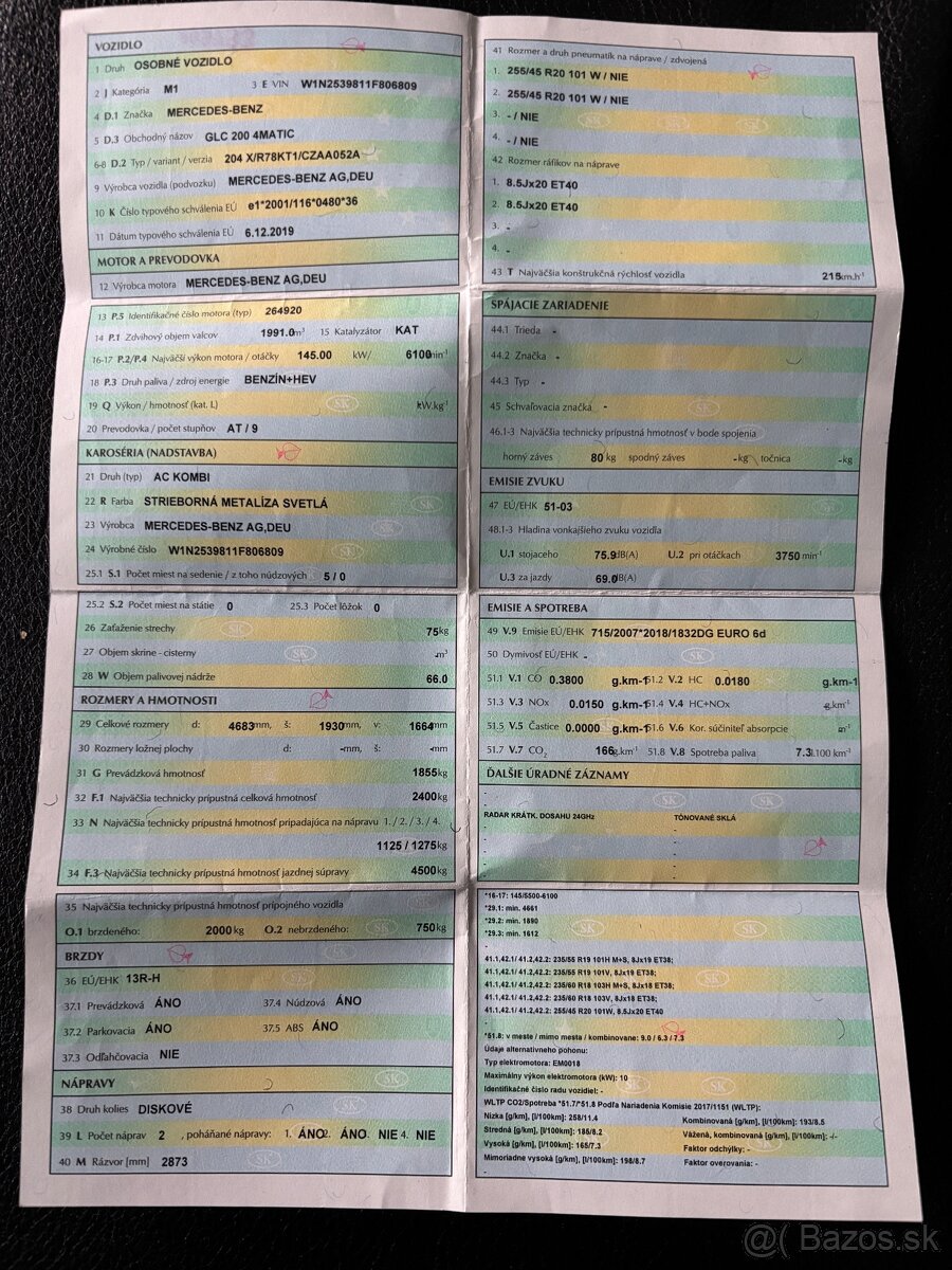 GLC 200 4 MATIC, Aut, benzin-HEV, 145 kW - 18