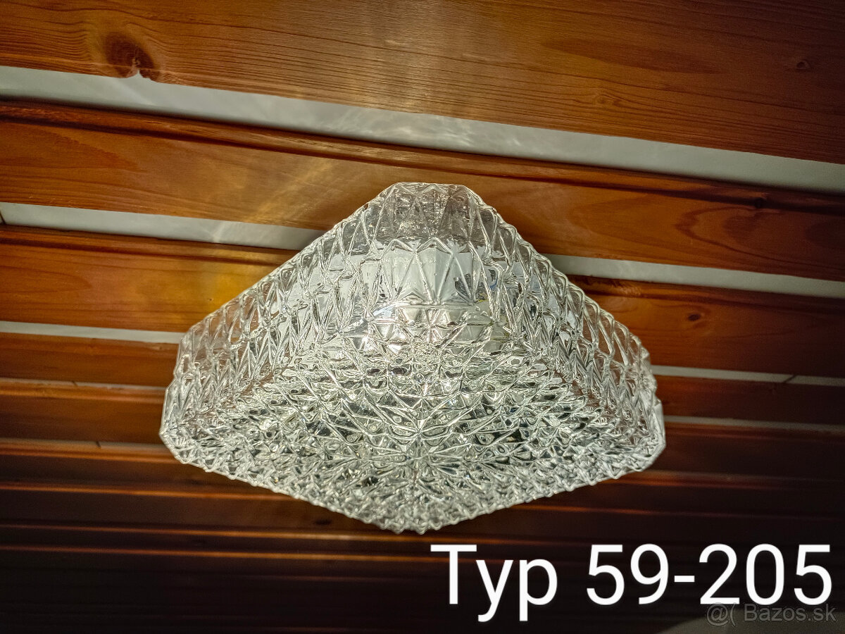 Retro křišťálová svítidla přísazná, na strop i na stěnu, - 18