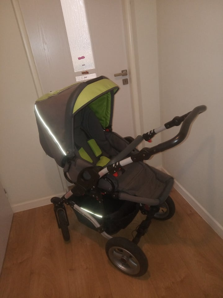 Dorjan 3 - kombinovaný kočík Prestige Butterfly - 18