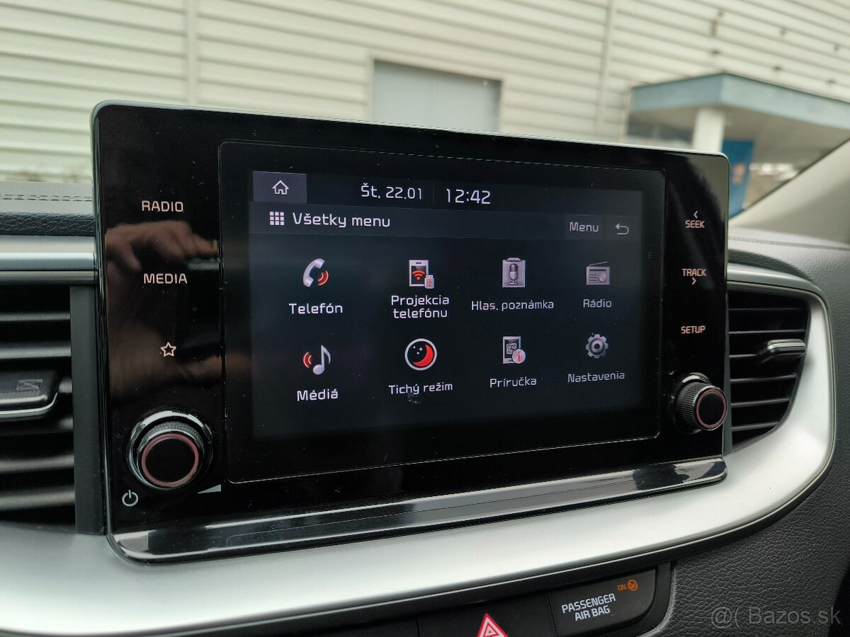 🟥 Kia CEED TGDI 2022 Silver | 1.majiteľ | odpočet DPH - 18