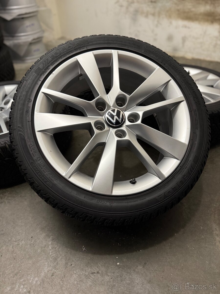 Zimná sada Škoda Trius 5x112 R17 , 225/45/17 Octavia, Golf - 18