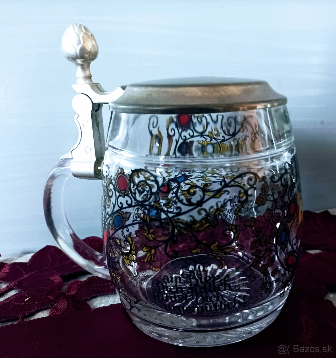 Poháre sklo - mix - 18