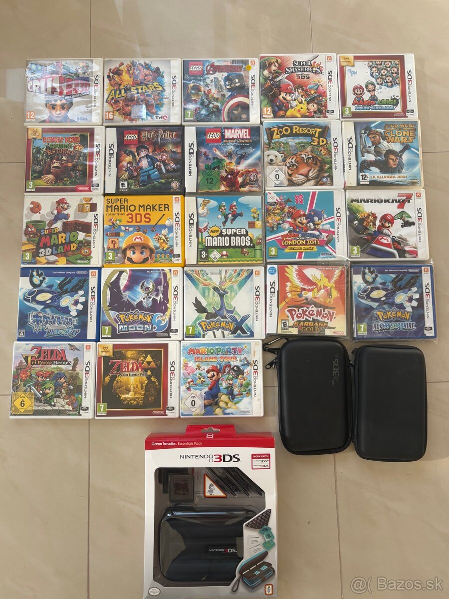 Nintendo Set + Hry + Príslušenstvo - 18