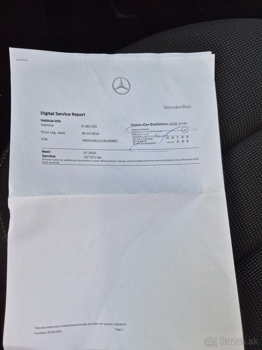 Mercedes-Benz B trieda 180 CDI - 18