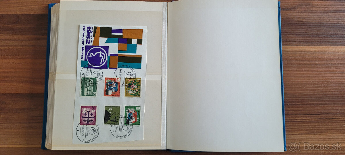 FDC prevažne Nemecko v hrubom albume B5 - 18