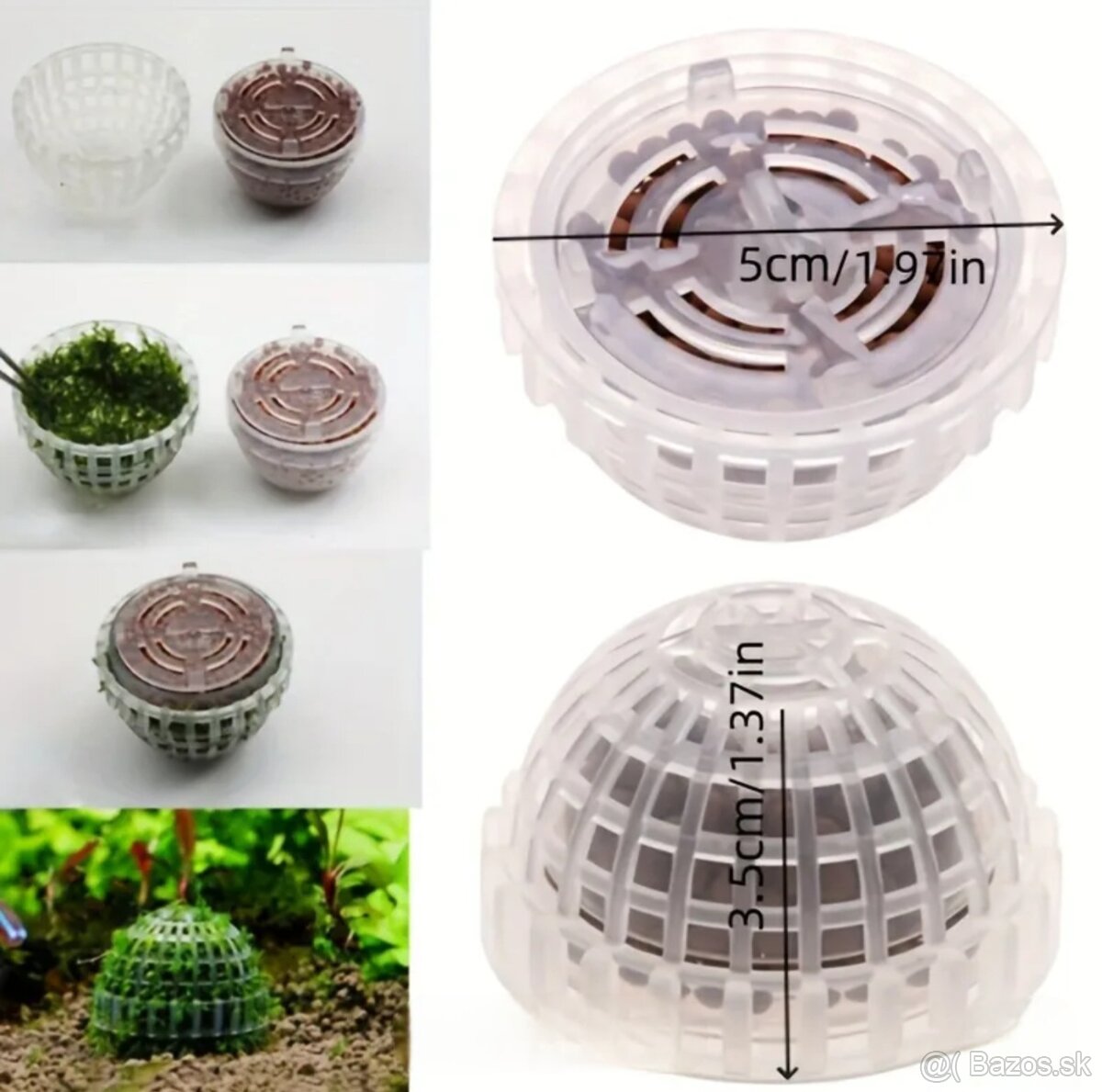 Filter a dekorácia do akvária - 18