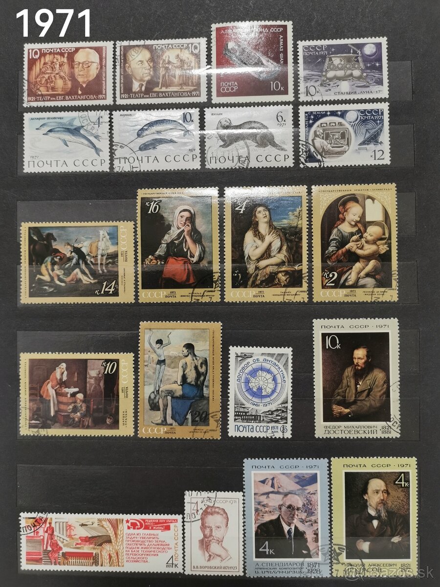 Predám známky ZSSR - 18