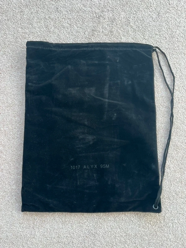 1017 Alyx 9SM Fold-Top Backpack - Black - 18