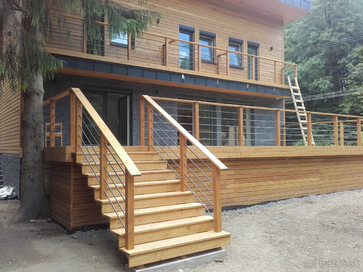Drevené terasy a obklad. - 18