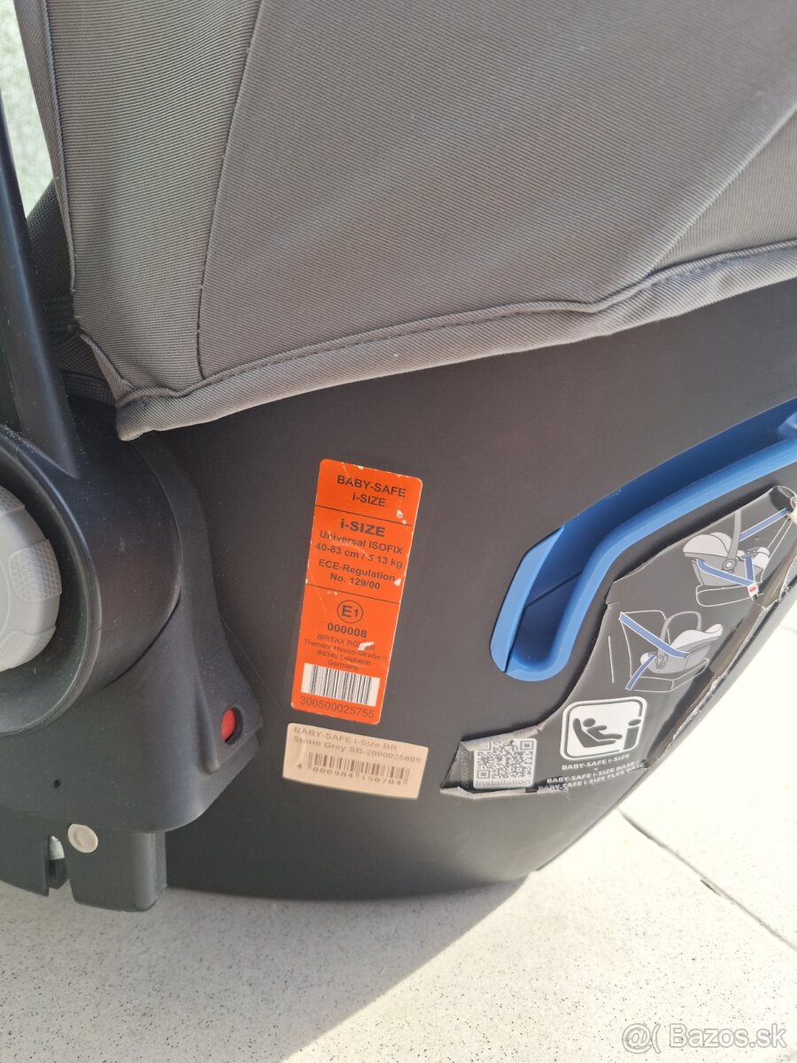 Britax B -motion + vajíčko Britax - 18