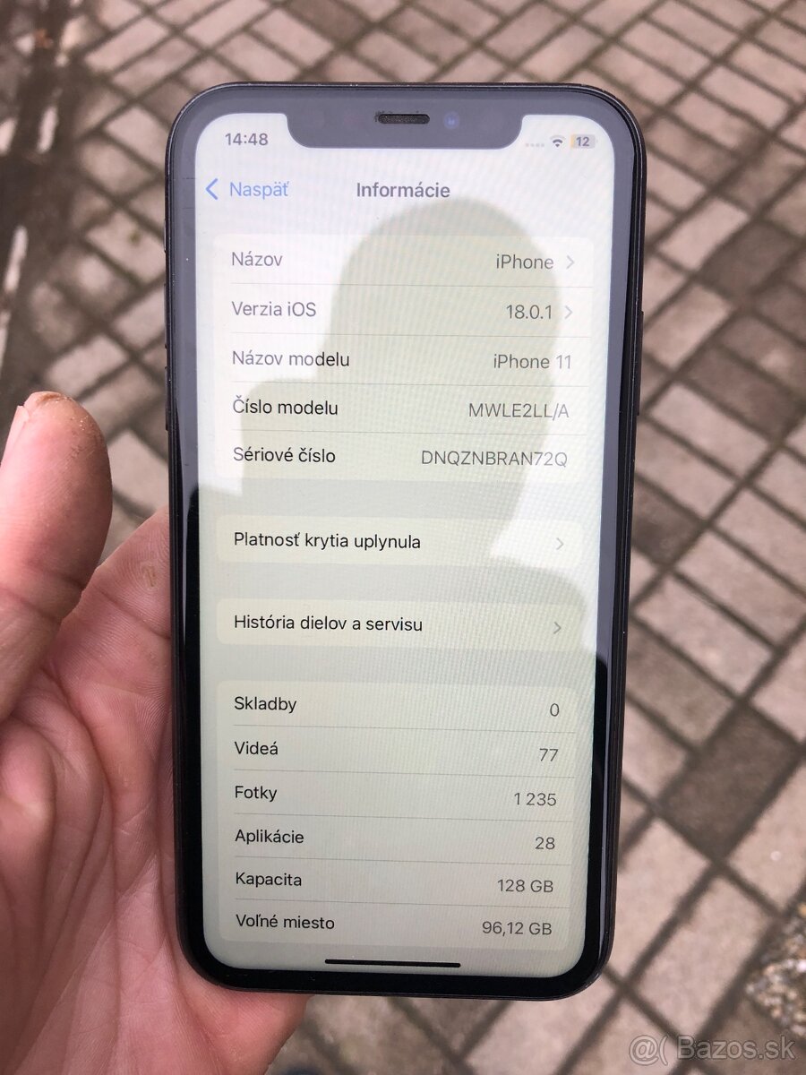 Predam iphone11 128gb 97% zdravie baterie - 18