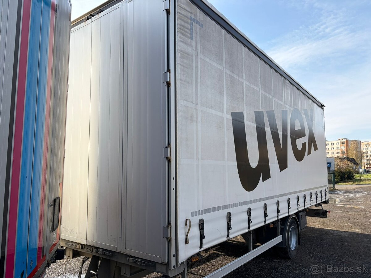 MAN TGL 12.250 + přívěs G.T.S. průjezdová souprava - 18