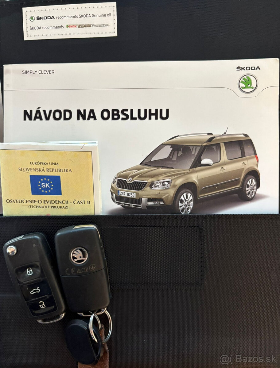 Škoda Yeti 2.0 TDI Ambition 4x4 LEN ZA 10550€ s DPH - 18