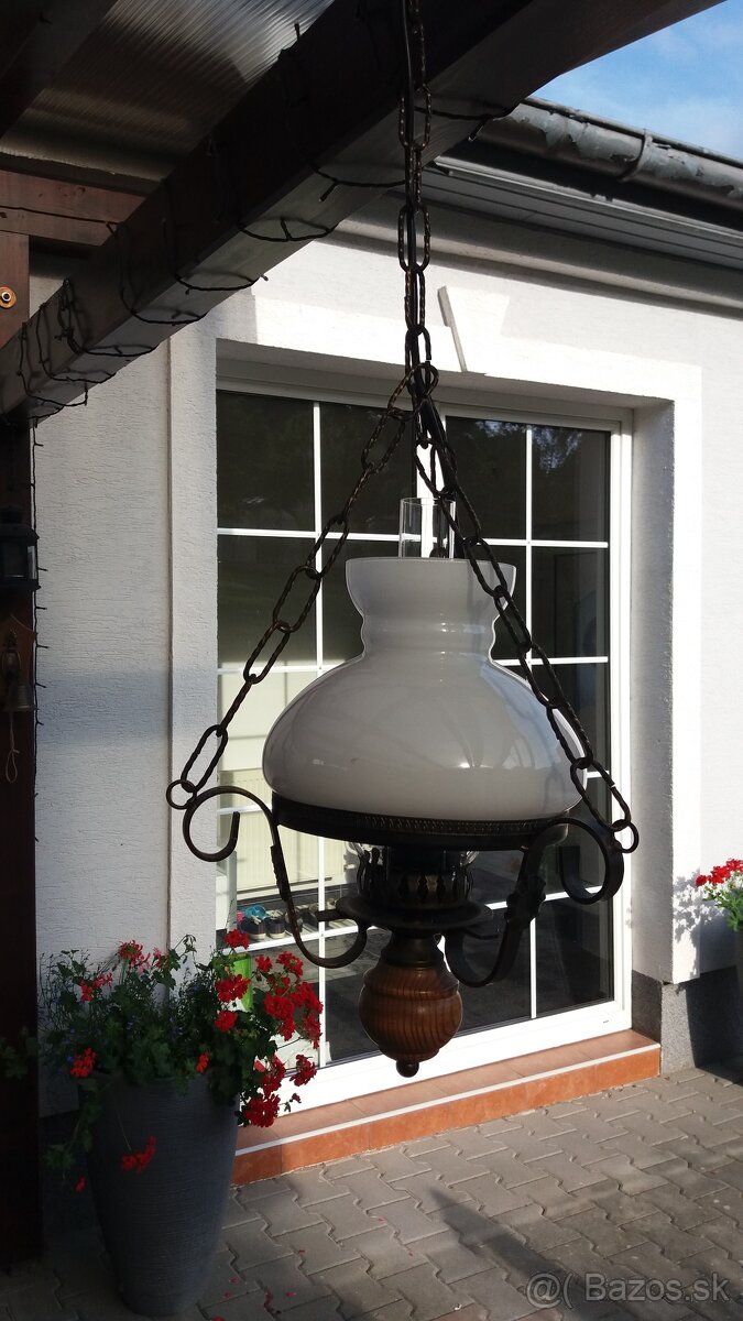 Vysiaca lampa malovana - 18