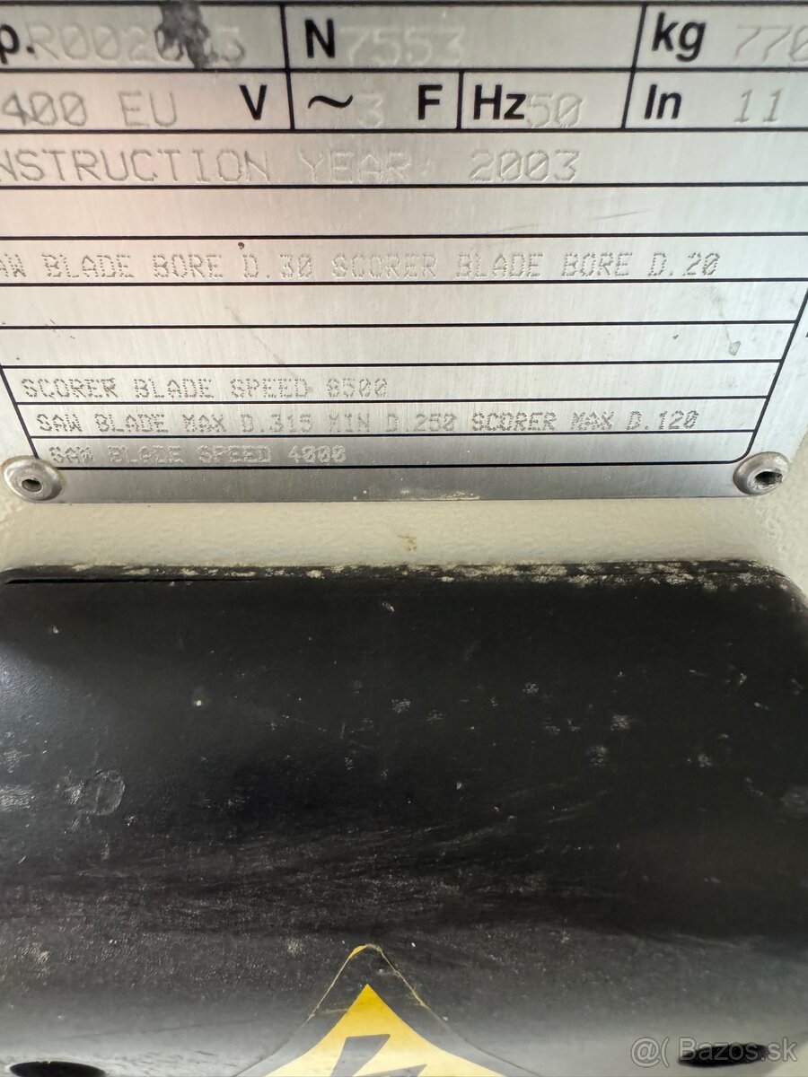 Formátovacia píla SCM Si300n - 18