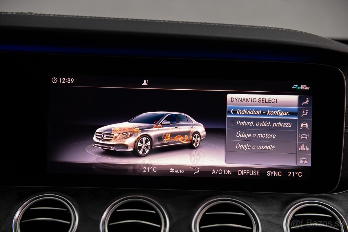 Mercedes-Benz E450 3.0 270kW, automat, 4x4, 2018, DPH - 18