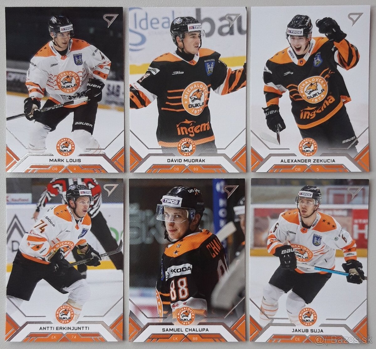 Hokejové kartičky TIPOS EXTRALIGA 24/25 HK DUKLA MICHALOVCE - 18