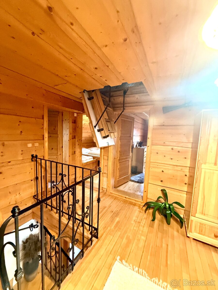 Štýlová zrubová chata pri Oravskej priehrade - 18