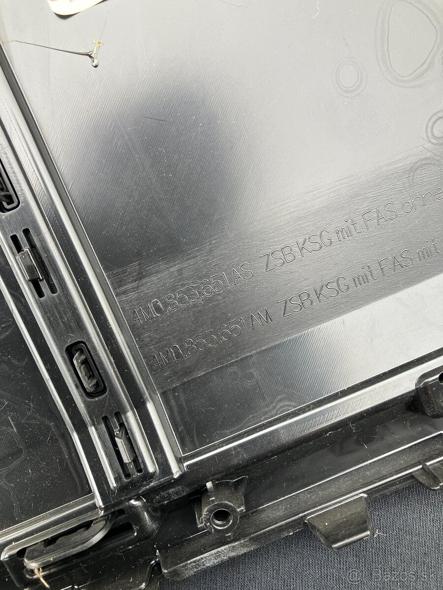 maska mrizka grill audi q7 19- cerna sq7 - 18