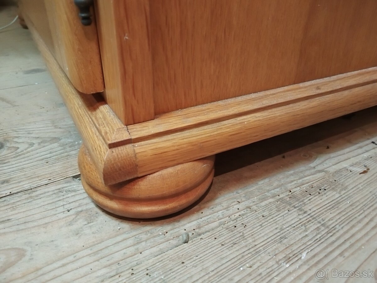 Dubová komoda, holandský nábytok - 18