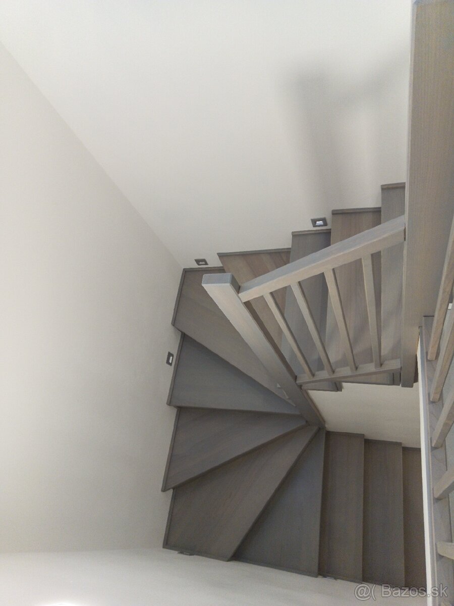 Masívne drevené schody na mieru. Martin, Žilina a okolie - 18