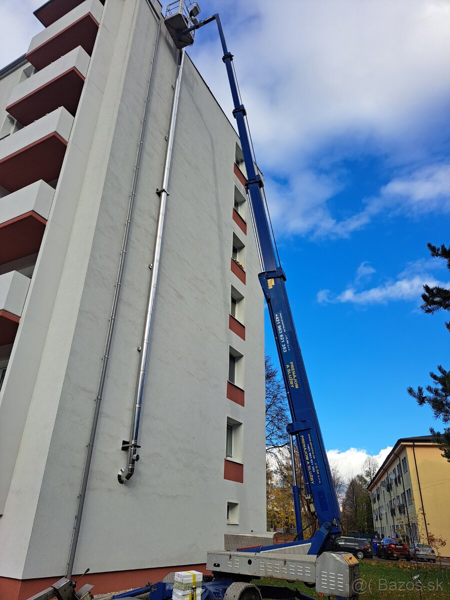 Vysokozdvižna, pracovna,montážna plošina - 18