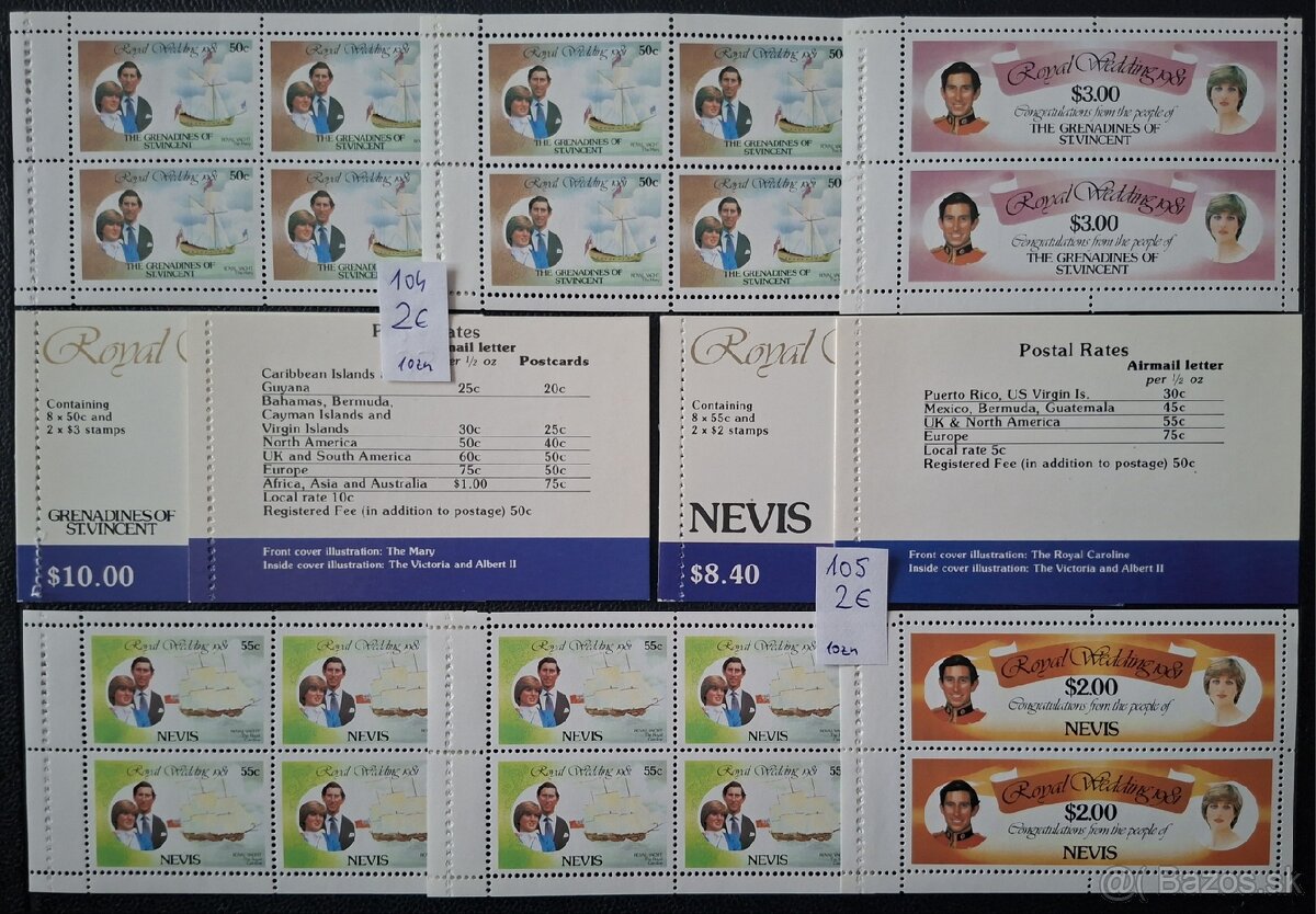 Postove znamky 10 (109poloziek) - 18