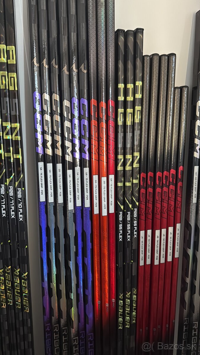 Hokejky CCM Bauer - Predám nové hokejky –SENIOR / INT / JR - 18