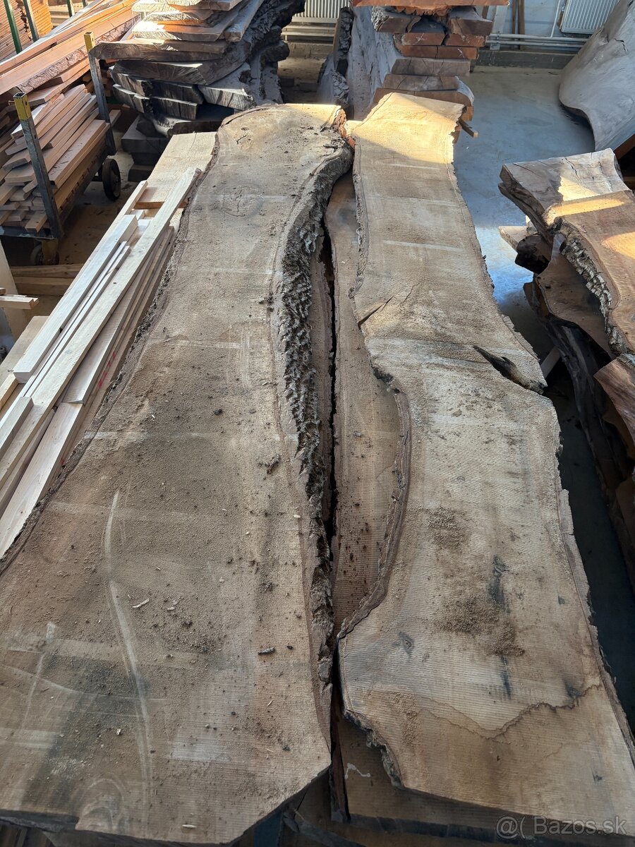 Vysušené orechové fošne, orech, 52 a 60 mm - 18