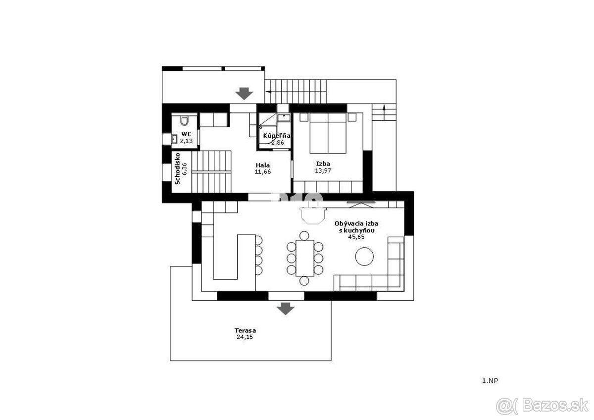 NADŠTANDARDNÝ 5i RD s možnosťou dokončenia do ŠTANDARDU - C - 18