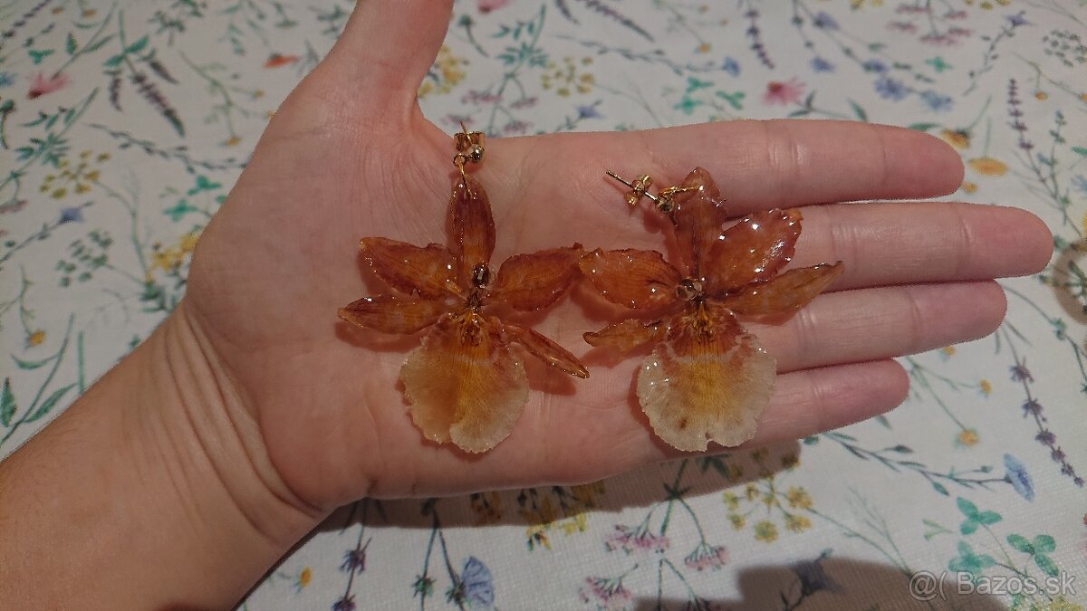 Orchidea náušnice - 18