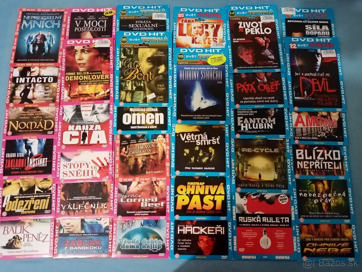 Stovky orig.DVD v kartonu od 0,5 eur (v češtině ;o) - 18