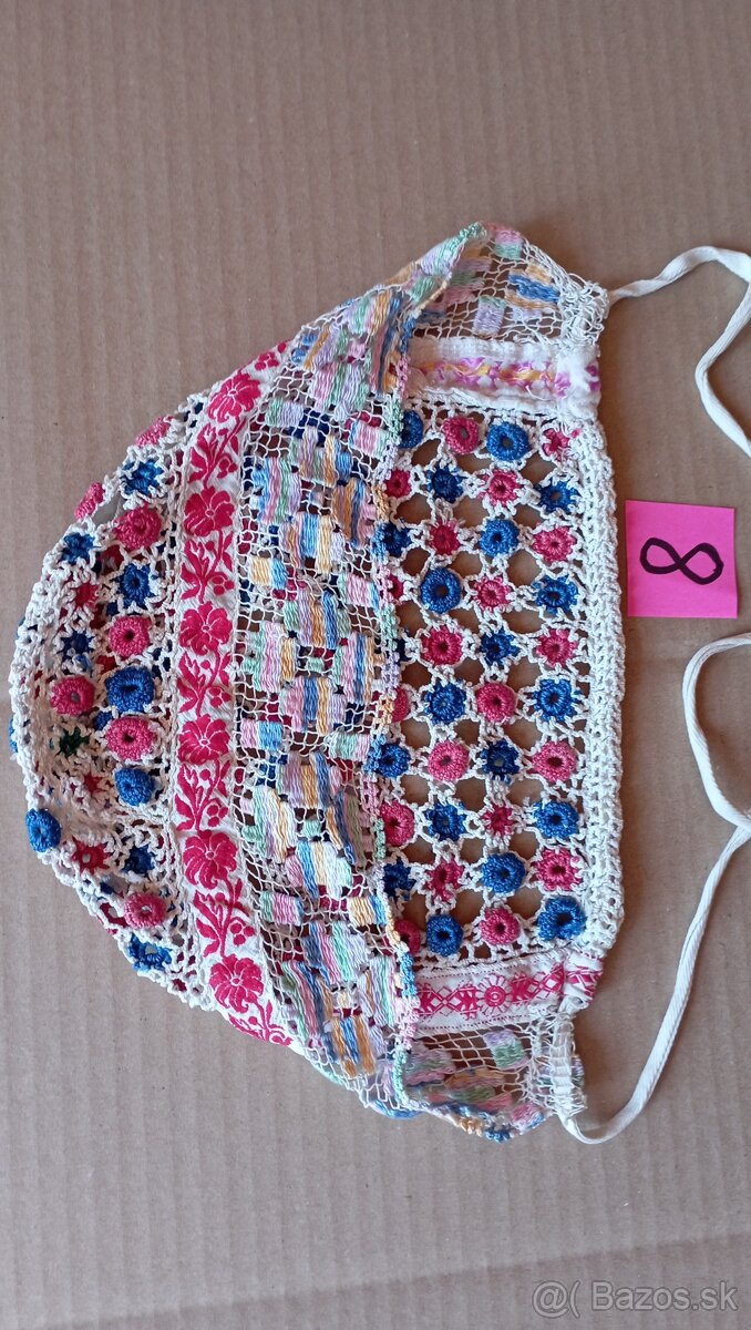 Ľudové čepce... súčasť kroja... - 18