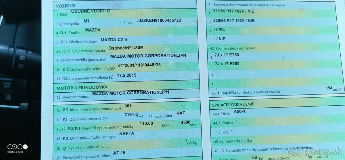 PREDAM MAZDA CX-5 2.2 SKYACTIV AWD AUTOMAT - 18