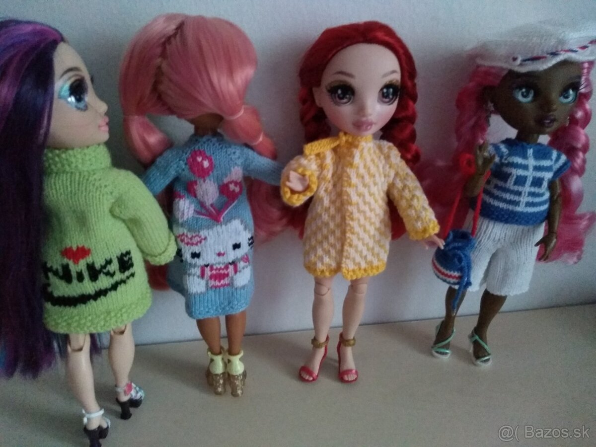 Topy bermudy pre bábiky Rainbow high barbie nohavice - 18