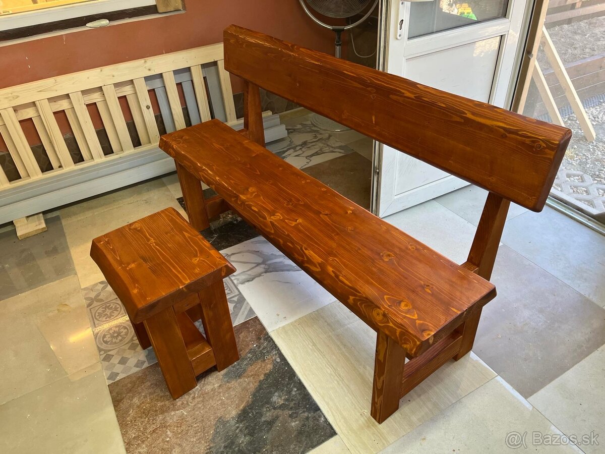 zahradne sedenie z masivu - 18