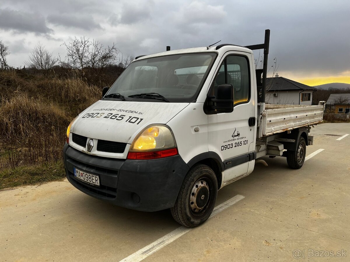 Predám 3 stranný sklápač RENAULT MASTER - 18