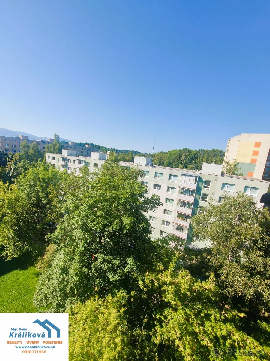 3-izbový byt s obytnou plochou 62m2 na sídlisku Vlčince v Ž - 18