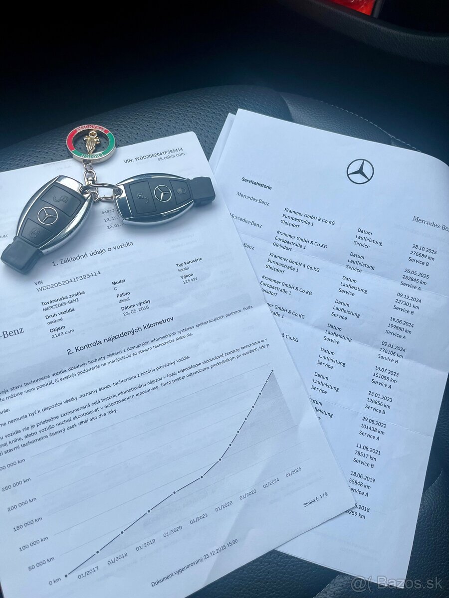 Mercedes-Benz C Kombi | 125 kW || 2016 - 18