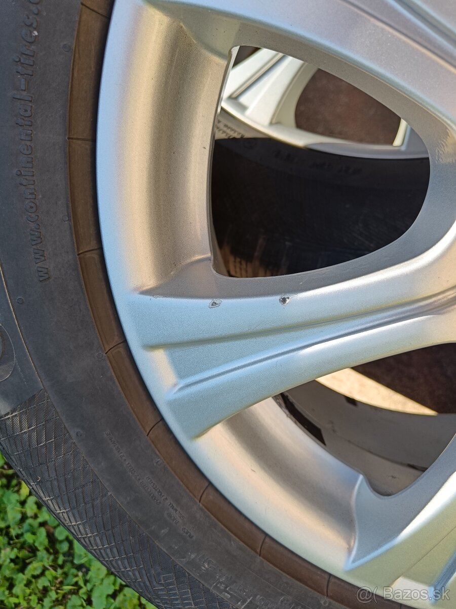 17" disky RC Design so zimnými pneu Continental 225/65 R17 - 18