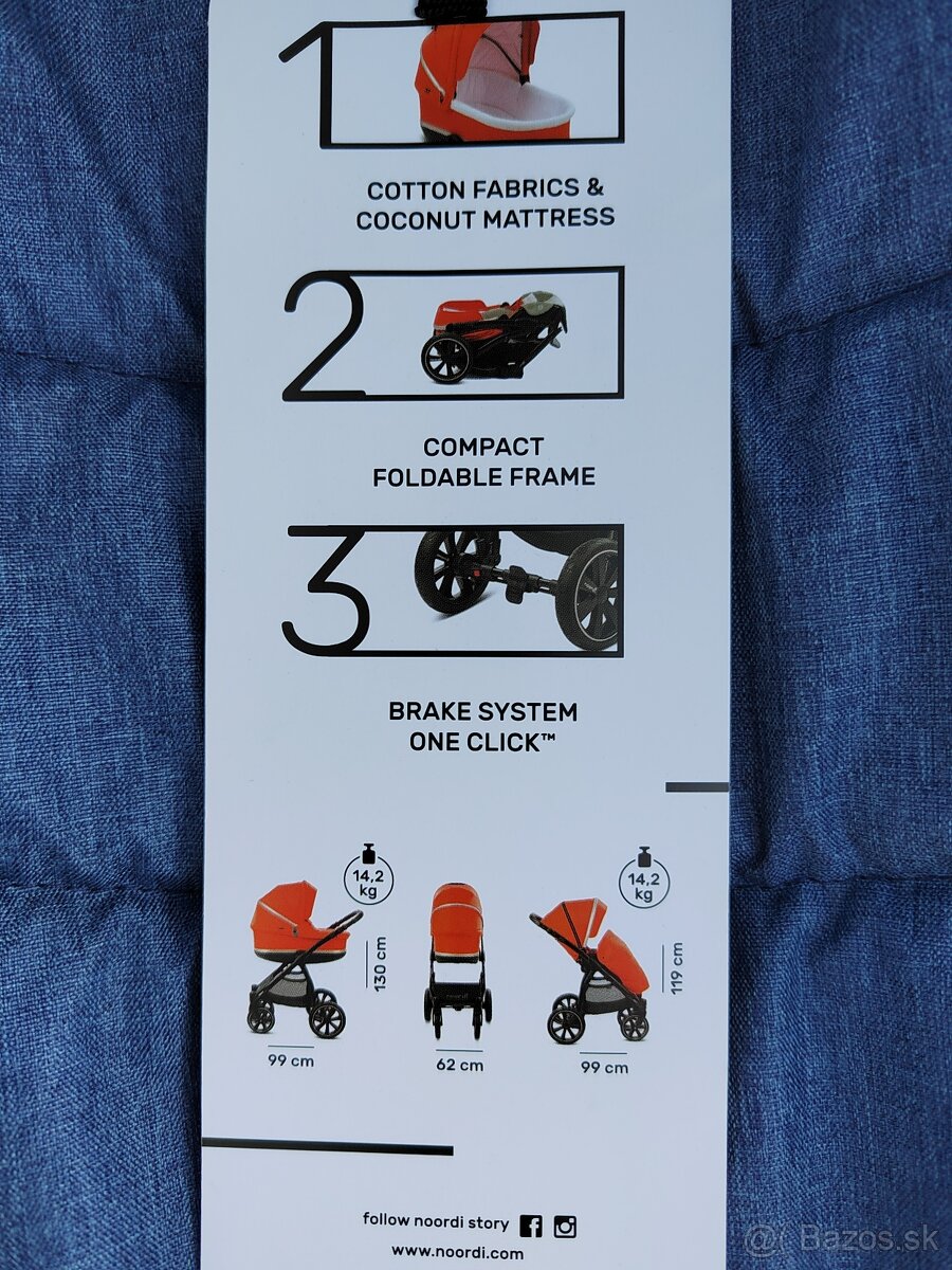 Chlapčenský kočík 3v1 - 18