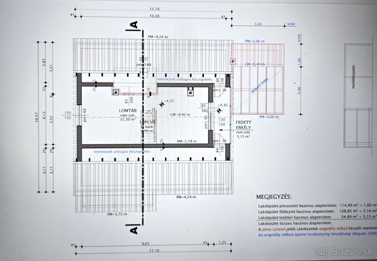 Predaj - 5 izbový dvojgeneračný rodinný dom-Rajka Maďarsko - 18