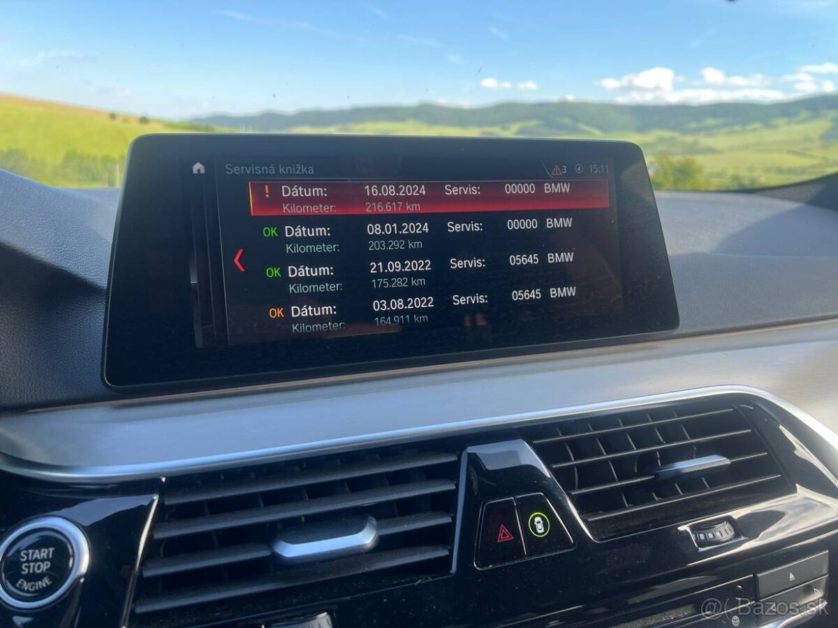 BMW Rad 5 Touring 520d A/T ZNÍŽENÁ CENA - 18