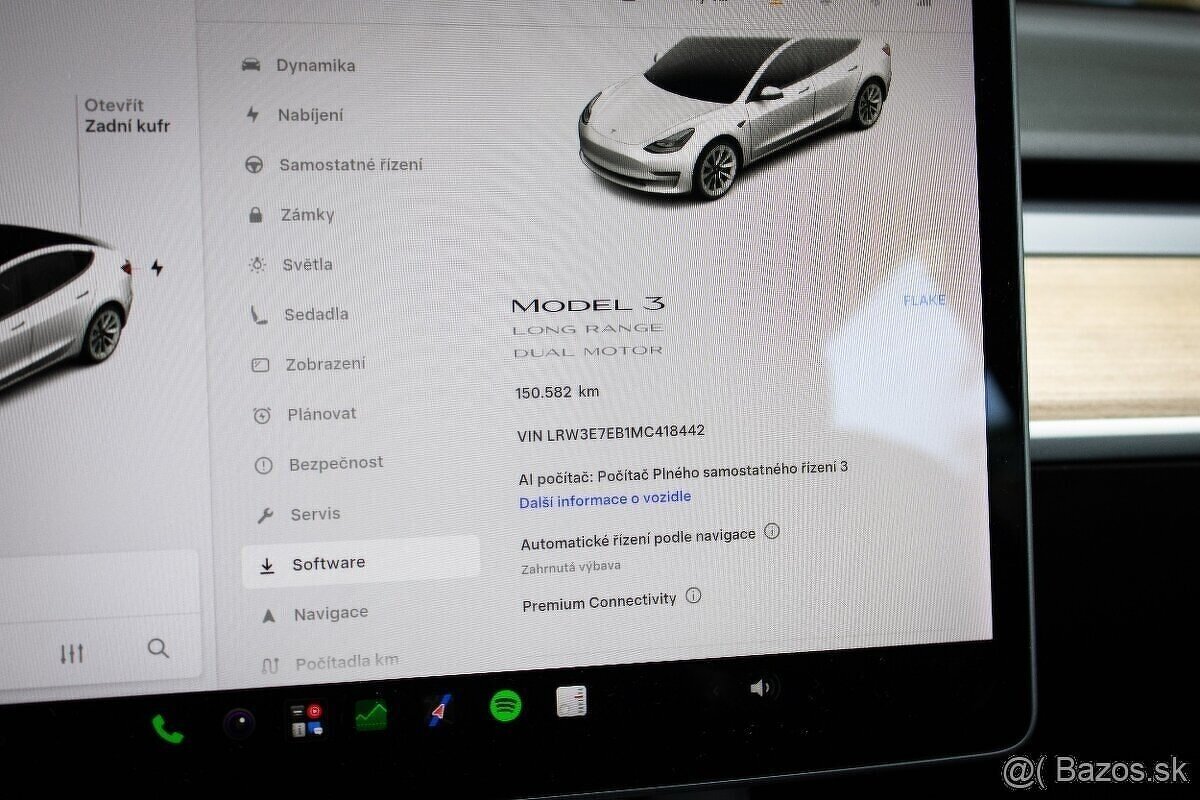 Tesla 3 Long Range Refresh EAP 95% SOH, Matrix, Dvojskl o - 18
