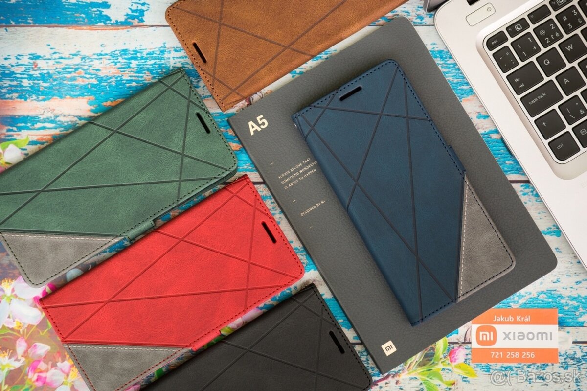 Dvojfarebné zatváracie puzdro pre Xiaomi, Redmi, Poco - 18