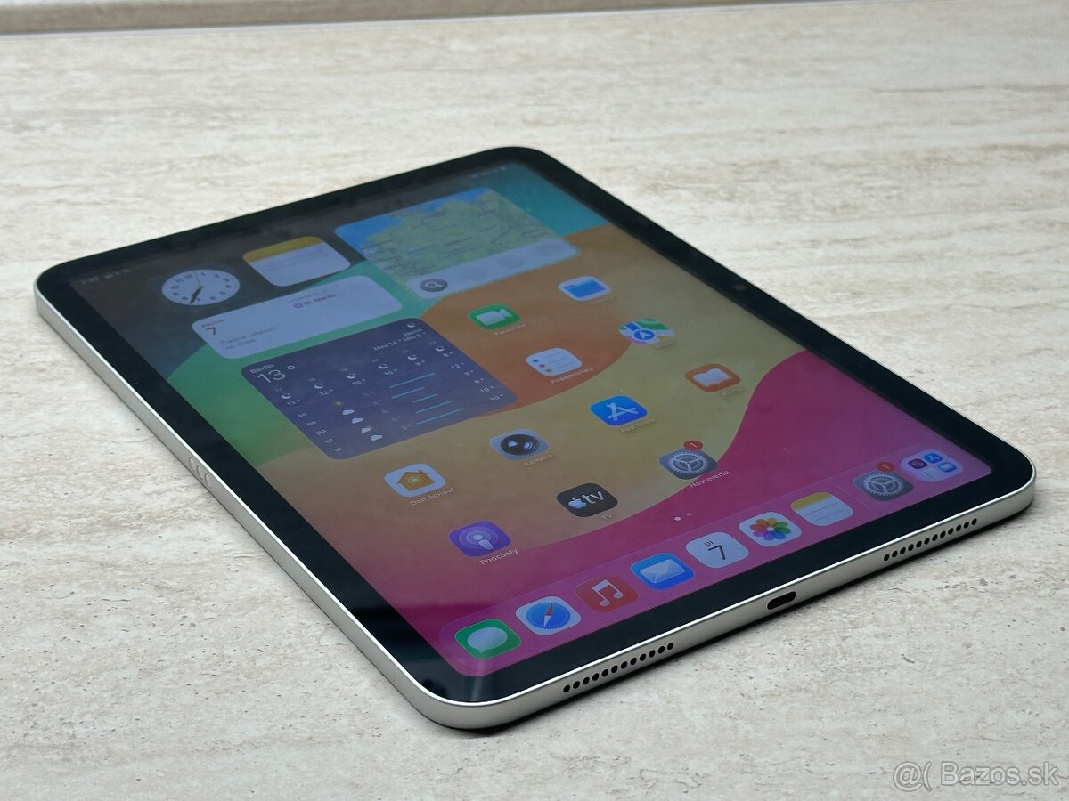 Apple iPad 10.9 (2022) 256GB Wi-Fi Silver, záruka - 18