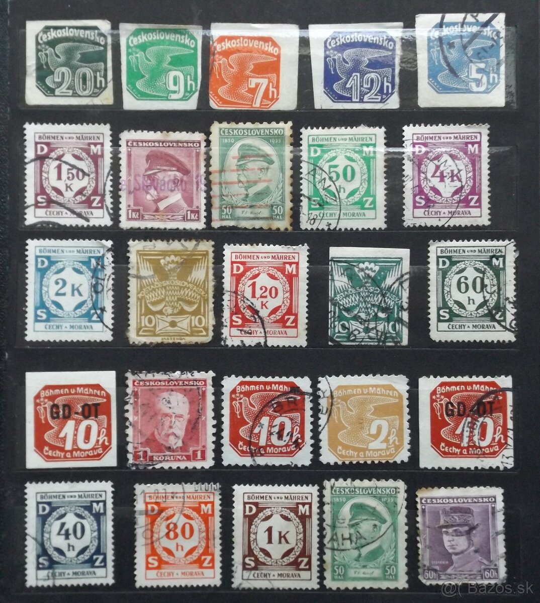 známky - Slovenský štát a Protektorát - 18